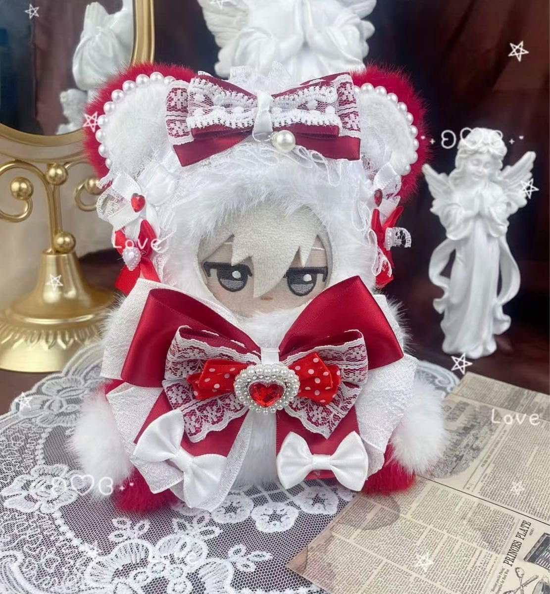 スコットランドのブローチ 鹿、アザミの透かし模様 MIZPAH社 s1701